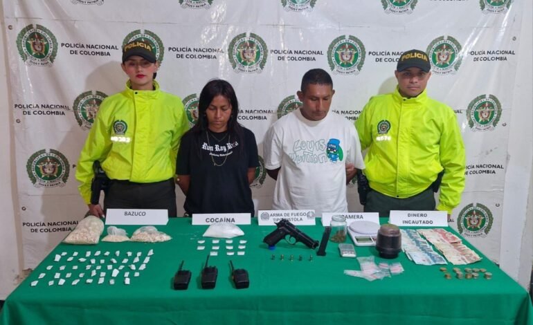 Policía desmantela banda de microtráfico en San Agustín: dos detenidos