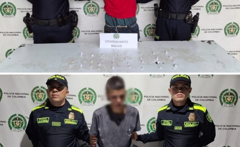 En Garzón, dos capturados en operativos contra el tráfico de drogas
