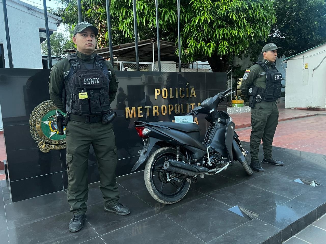 Policía recupera motocicleta robada en Neiva