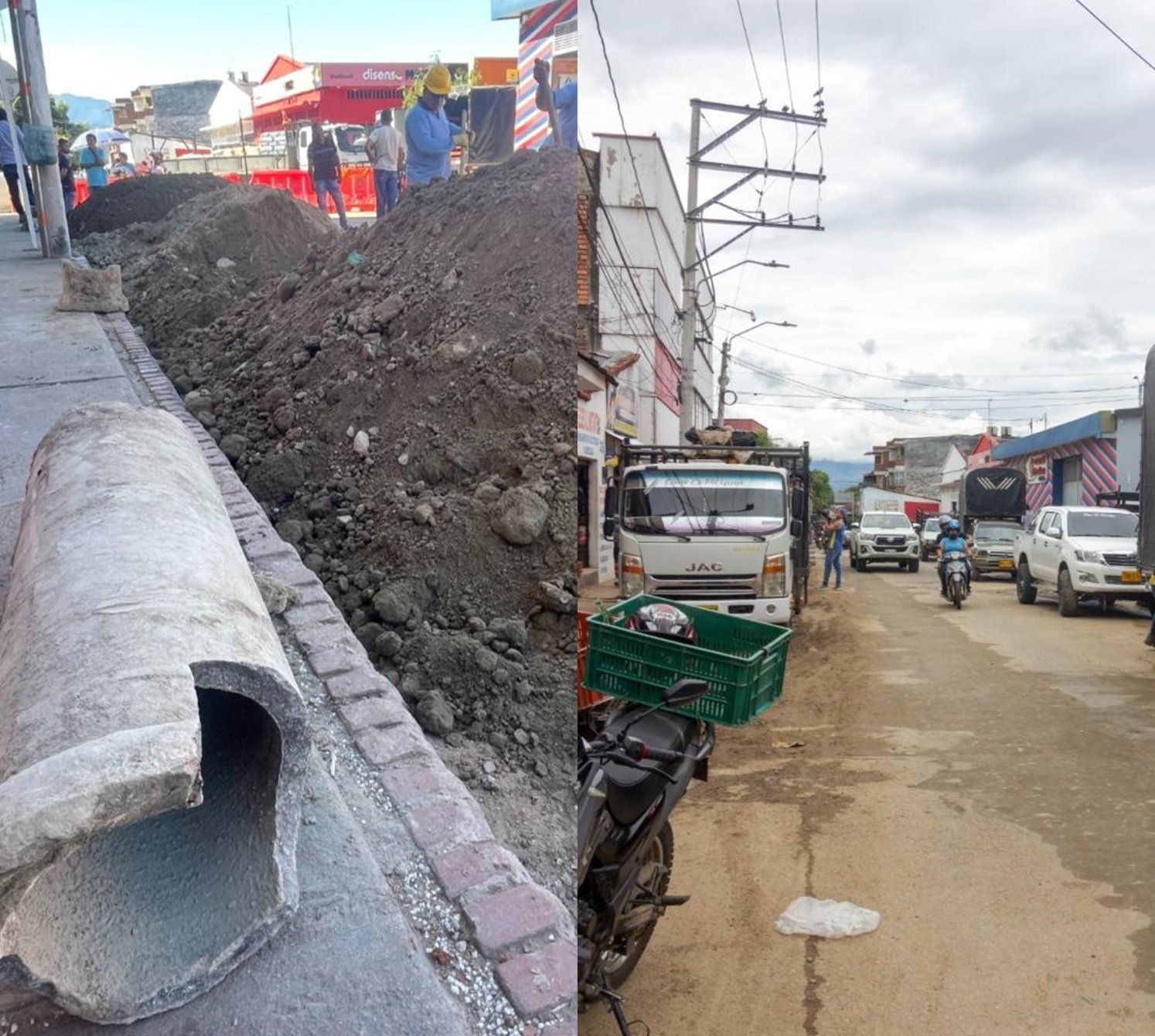Alcaldía de Neiva y EPN restituyen infraestructura sanitaria en tiempo récord