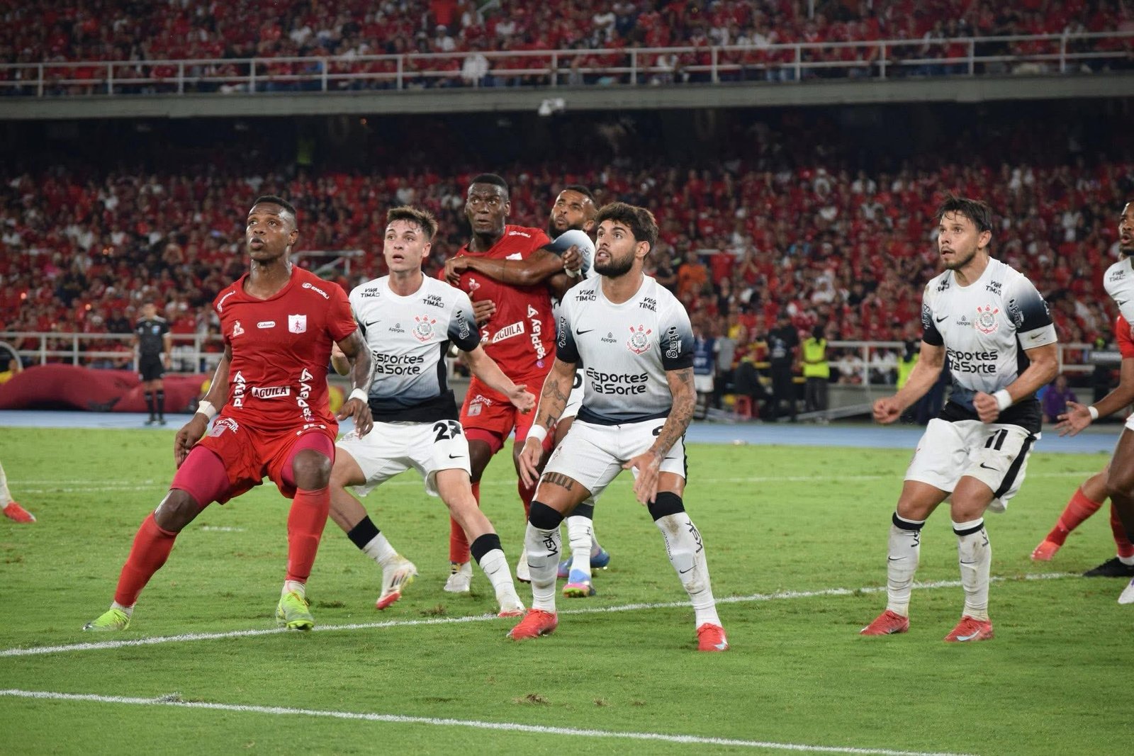 América de Cali y Corinthians reparten puntos en un duelo intenso por Copa Sudamericana