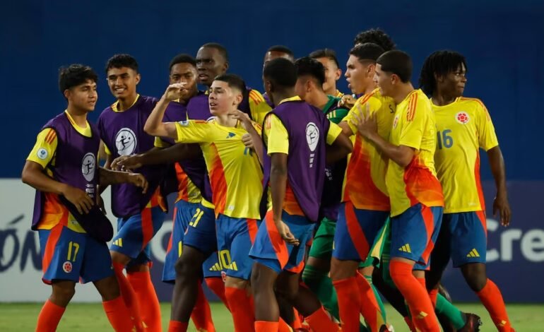 Colombia y Brasil disputarán la final del Sudamericano Sub-17 en Cartagena