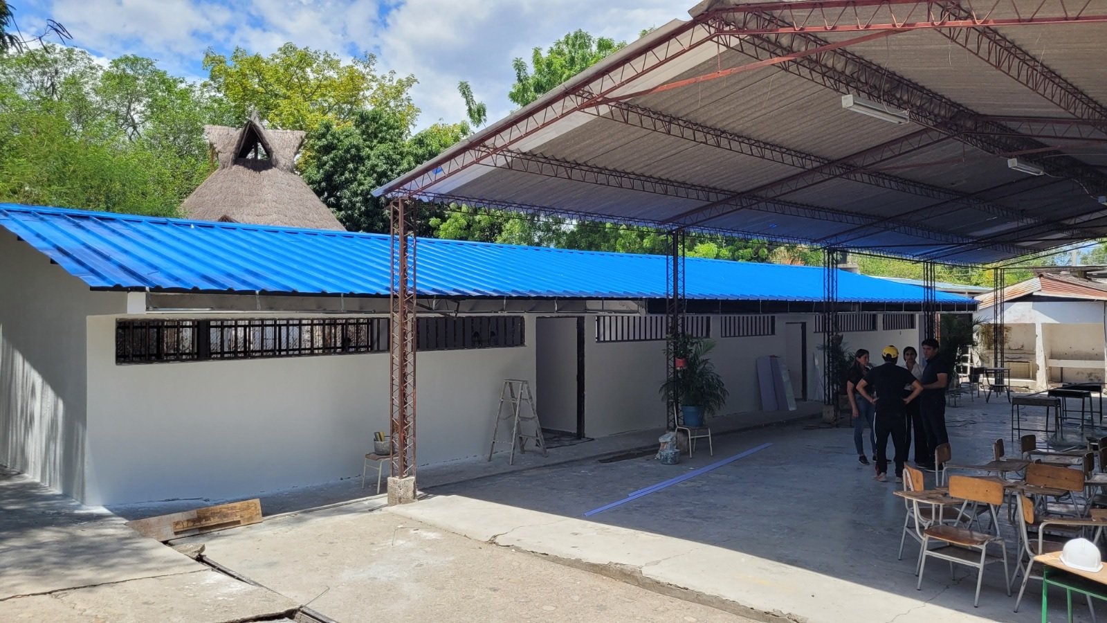 360 estudiantes esperan por su colegio: retrasos preocupan a Villavieja