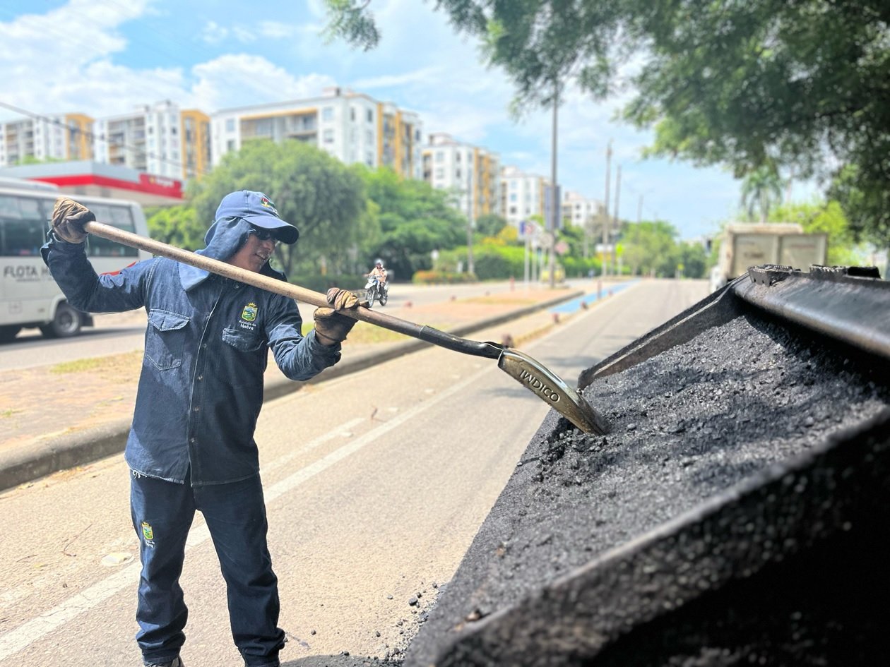 Alcaldía de Neiva continúa rehabilitación en la Avenida 26, ahora en sentido norte-sur