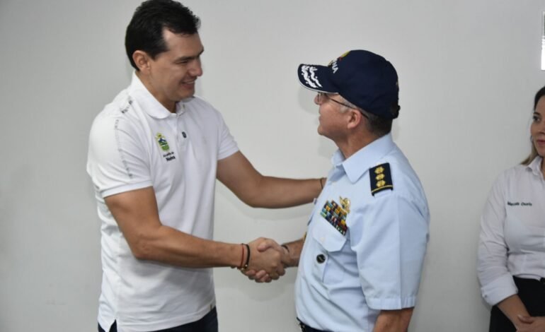 Alcalde Casagua gestionó nueva ruta aérea directa Neiva-Medellín